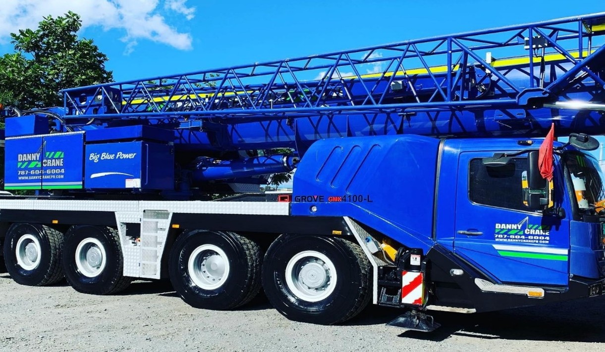 Grove GMK4115-L 115-ton all-terrain crane