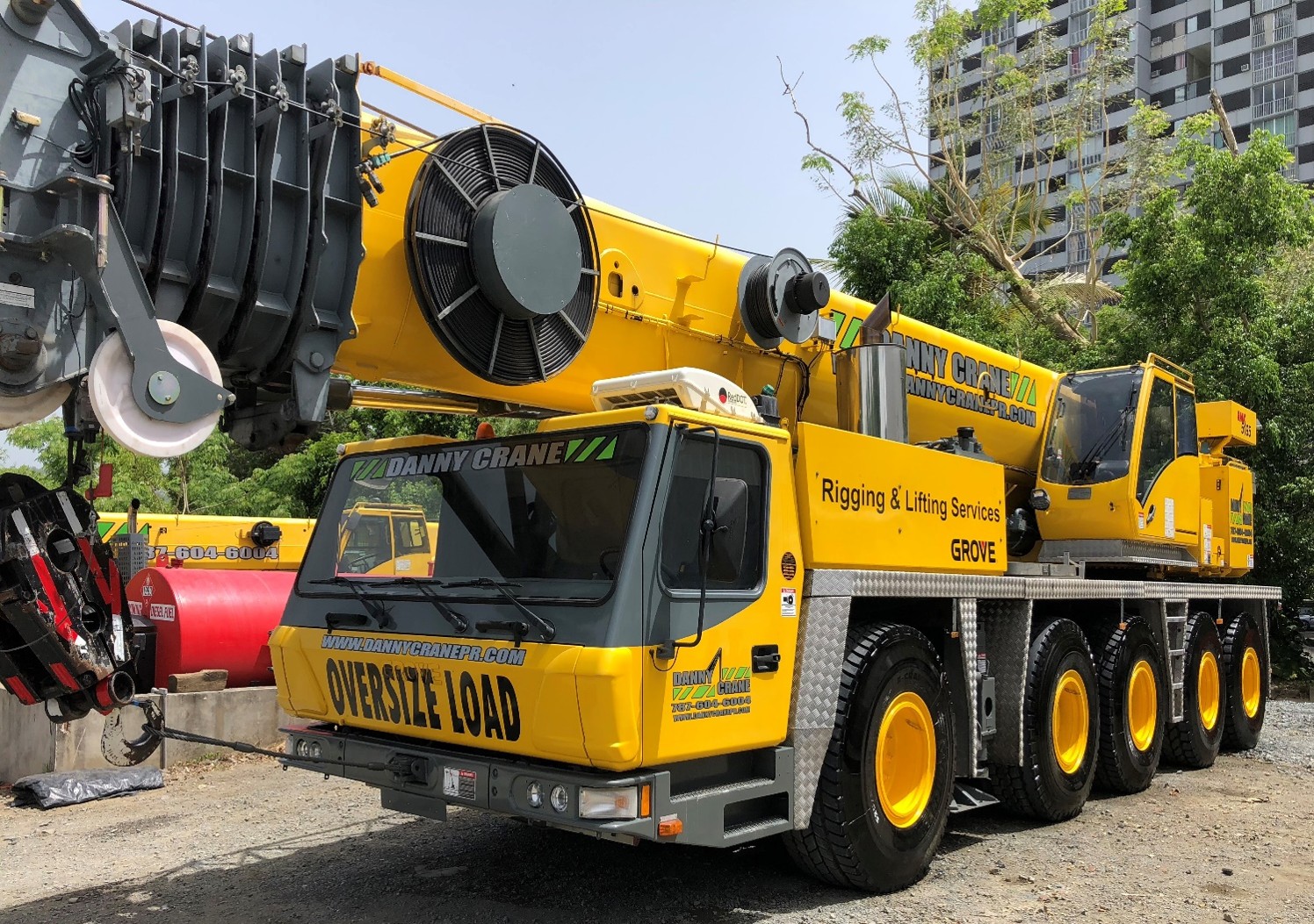 Danny Crane Grove GMK5165 165-ton all-terrain crane